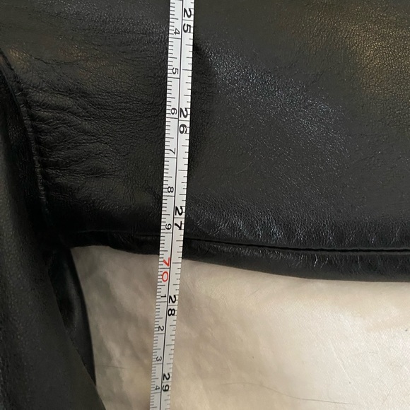 NWT. Andrew Marc men’s XXL coat. Vintage 1990s. Beautiful black calfskin. - Picture 13 of 14